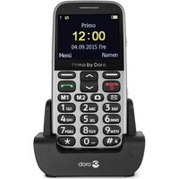 Doro Primo 366 - Mobiltelefon - GSM - 320 x 240 Pixel - TFT - 0,3 MPix - Silber (360082)
