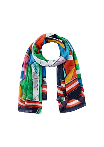 CODELLO Damen Nachhaltiger Schal mit grafischem Muster