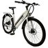 LLobe E-Bike Trekking Alu Urban Bike Voga Bianco 27,5 Zoll RH 49cm 21-Gang 499 Wh weiß