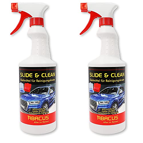 Gleitmittel für Reinigungsknete 2X 750 ml (7738.2) Knet-Gleitmittel Clay Bar Auto, Auto Knete, Lack Knete