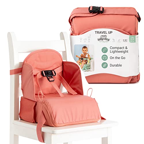 BabyToLove Travel Up Babysitzerhöhung und Aufbewahrung | Leicht für unterwegs und einfach zu tragen | Rust