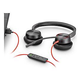 Poly Blackwire C5220 - Blackwire 5200 series - Headset - On-Ear - kabelgebunden - 3,5 mm Stecker, USB-A