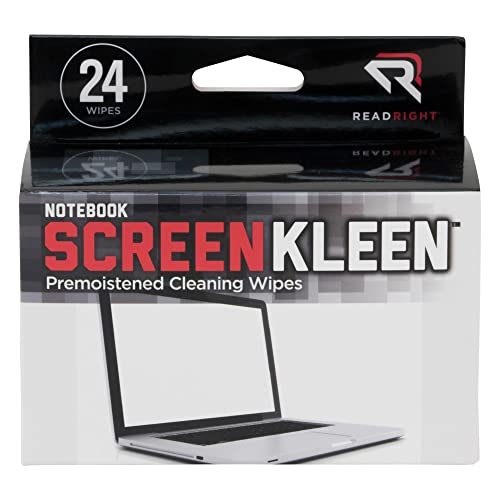 Read Right ScreenKleen Notebook-Reinigungspads, 24 Pads pro Box (RR1217)