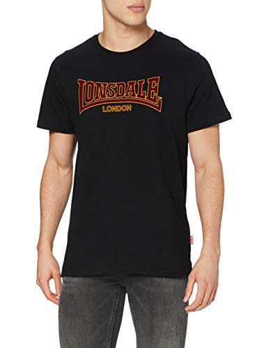 Lonsdale Unisex Langarmshirt T-Shirt Slim Fit CLASSIC rot (ochsenblut) Large