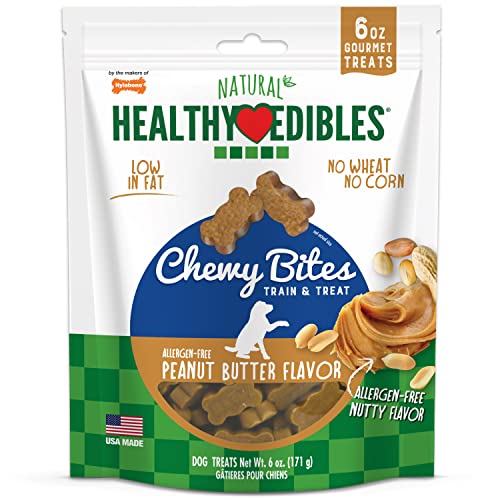 Nylabone Healthy Edibles Natural Chewy Bites Soft Dog Chew TreatsHealthy Edibles Natural Chewy Bites Soft Dog Chew Treats