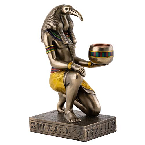 King Tut's Secret Sale - Thoth Egyptian God of Writing Widom and Invention Kerzenhalter