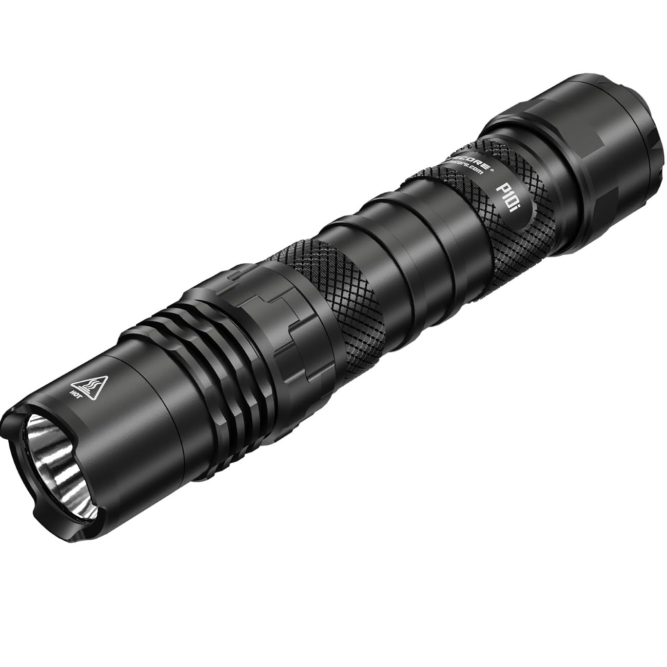 NITECORE LED Taschenlampe P10i - Taktische Akku-Taschenlampe mit 1.800 Lumen für den Polizeieinsatz - Aufladbar - 290 Meter Leuchtweite