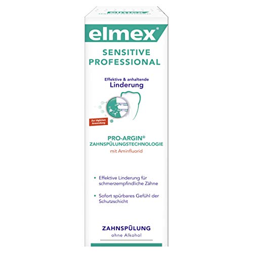 elmex SENSTIVE PROFESSIONAL Zahnspülung, 4er Pack (4 x 400 ml)