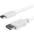 ST CDP2DPMM1MW - Kabel, USB-C > DP, 4K 60Hz, weiß, 1 m