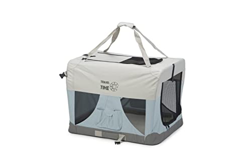Beeztees Nylon Bench Tragetasche Hundegitterbox Transportbox für Hunde - 70 x 52 x 52 cm