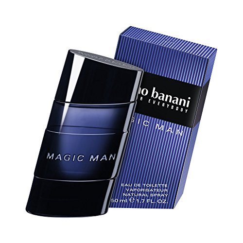 Bruno banani Magic Man – Eau de Toilette Natural Spray – Charismatisch-warmes Herren Parfüm – 1er Pack (1 x 50ml)