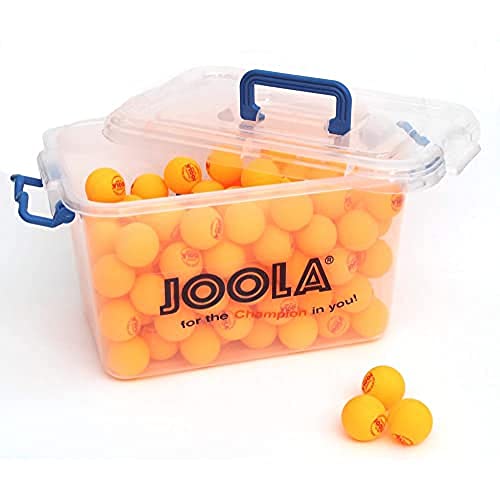 Joola training 40+ tischtennisbälle 144er box orange