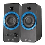 NGS GSX-200-20 W Stereo-Gaming-Lautsprecher mit starker Bassleistung