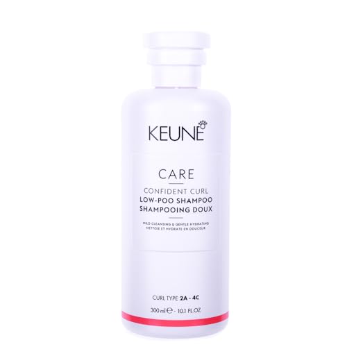 Keune Care Line Confident Curl Low - Poo Shampoo 300ml - Zartes Shampoo für lockiges Haar
