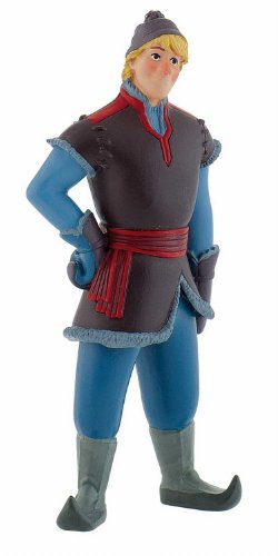 Bullyland 12962 - Spielfigur, Walt Disney Die Eiskönigin - Kristoff, ca. 10,5 cm groß, liebevoll handbemalte Figur, PVC-frei, tolles Geschenk für Jungen und Mädchen zum fantasievollen Spielen