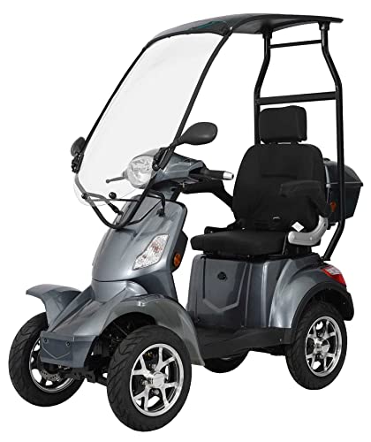 Elektromobil VITA CARE 2000 Seniorenmobil Schwarz Senioren-Roller mit Straßenzulassung E-Roller Produktvideo,