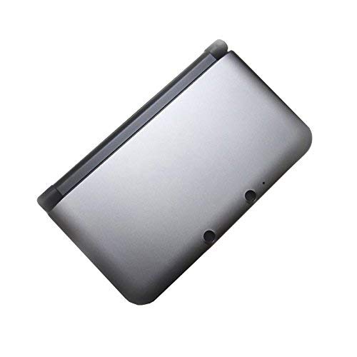 OSTENT Full Housing Hülle Case Cover kompatibel für Nintendo 3DS XL 3DS LL - Farbe Silber