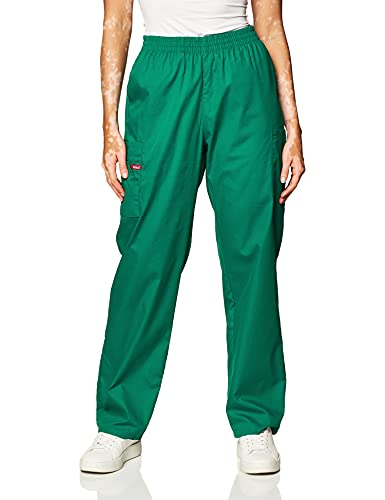 Dickies Damen-Skrubs-Hose mit elastischer Taille - Grün - Mittel