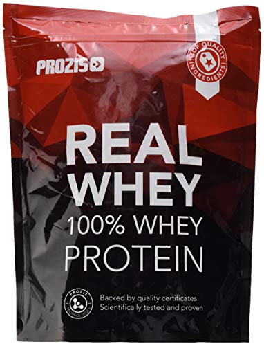 Prozis 100% Real Whey Protein, 1000 g, Mango und Pfirsich, Mit essentiellem Aminosäureprofil, reich an BCAA für maximales Muskelwachstum und Erholung