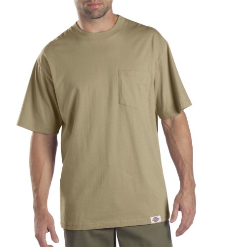 Dickies Herren 2er-Pack Kurzarm Taschen T-Shirts, Desert Sand, Mittel