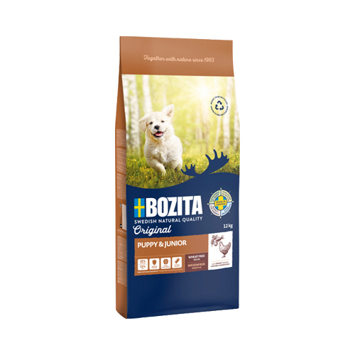 Bozita Hundefutter Naturals Puppy & Junior, 1er Pack (1 x 12.5 kg)