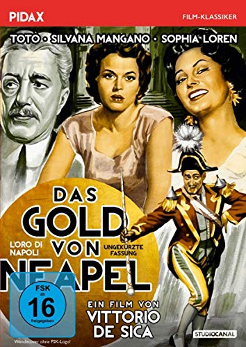 Das Gold von Neapel (L'oro di Napoli) - Ungekürzte Fassung / Filmisches Meisterwerk von Vittorio De Sica mit Starbesetzung (Pidax Film-Klassiker)