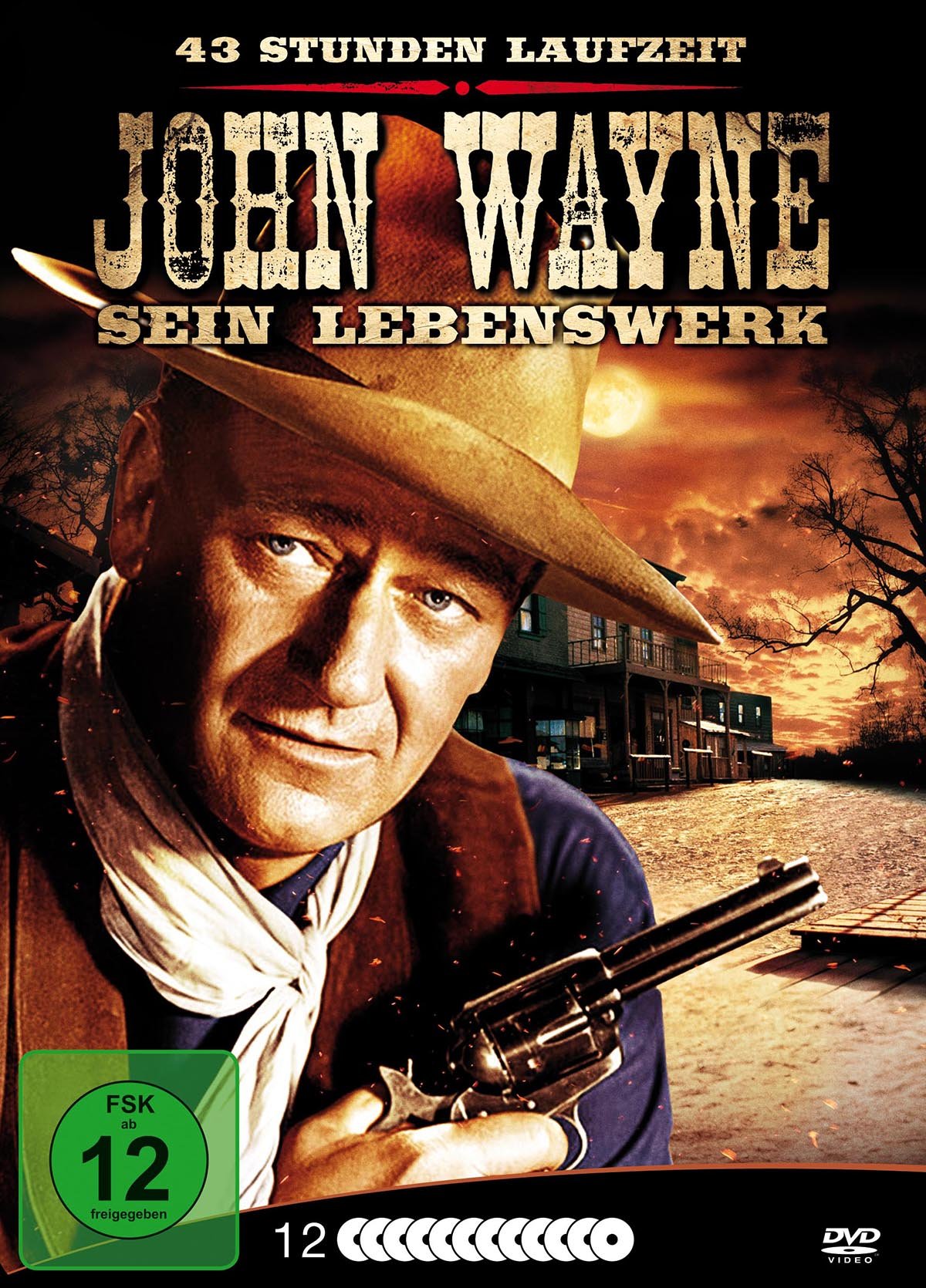 John Wayne - Sein Lebenswerk [Metallbox mit 12 DVDs]