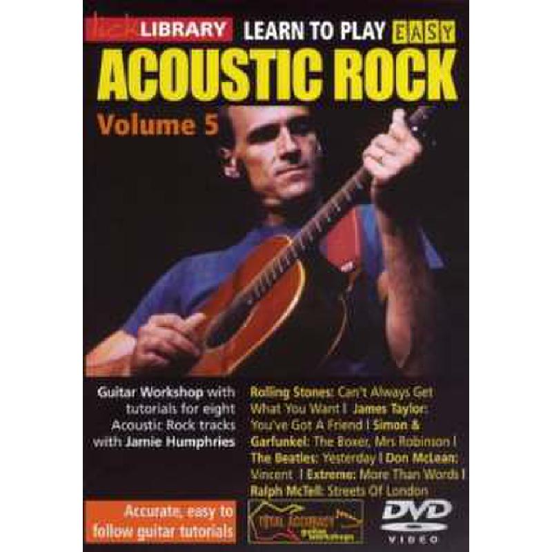 Learn to play easy acoustic Rock 5