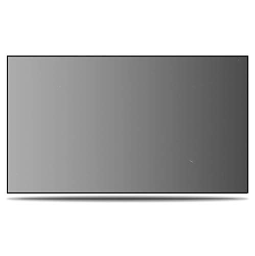 2.35: 1 Akustisch transparente Projektionsleinwand mit Umgebungslichtunterdrückung Zero Edge Fixed Frame Screen (Size : 120 inch) ()