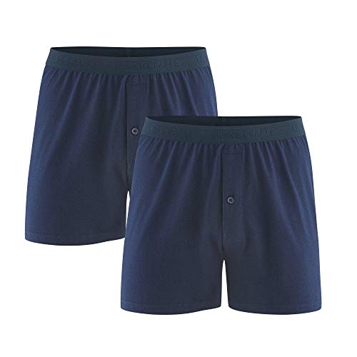 Living Crafts Boxer-Shorts, 2er-Pack XL, Navy
