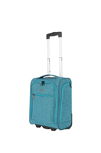 Travelite 2-Rad Handgepäck Koffer mit Liquids Bag erfüllt IATA Bordgepäck Maß, Gepäck Serie Cabin Underseat: Kompakter Weichgepäck Trolley, 43 cm, 28 Liter