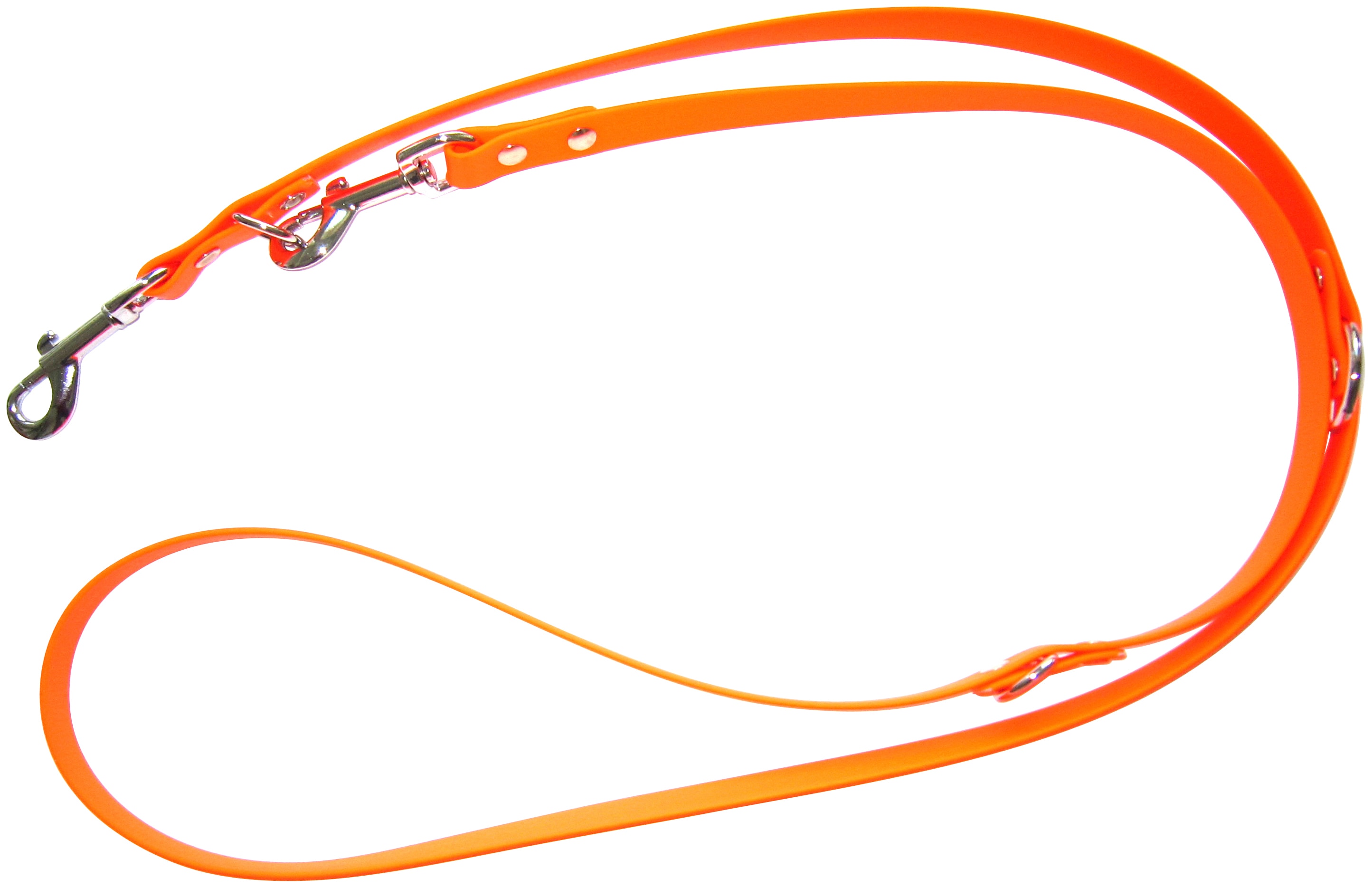 HEIM Hundeleine »Biothane«, orange, B: 1,9 cm, in 2 Längen