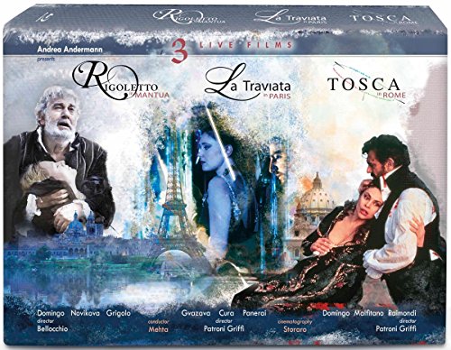 Verdi: La Traviata, Rigoletto & Tosca [3 Blu-rays]