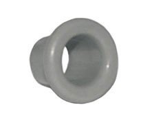 Juwel Ösen Ersatzösen für Wäschespinnen Ø 8 mm 100 Stück aus Kunststoff Grau Aufhängeösen Kleinteilehalter