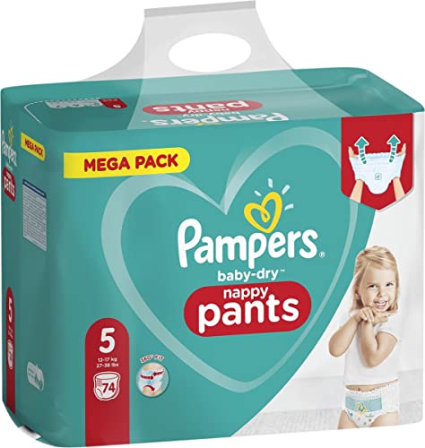 Pampers 81714231 Baby-Dry Pants windelhose, weiß