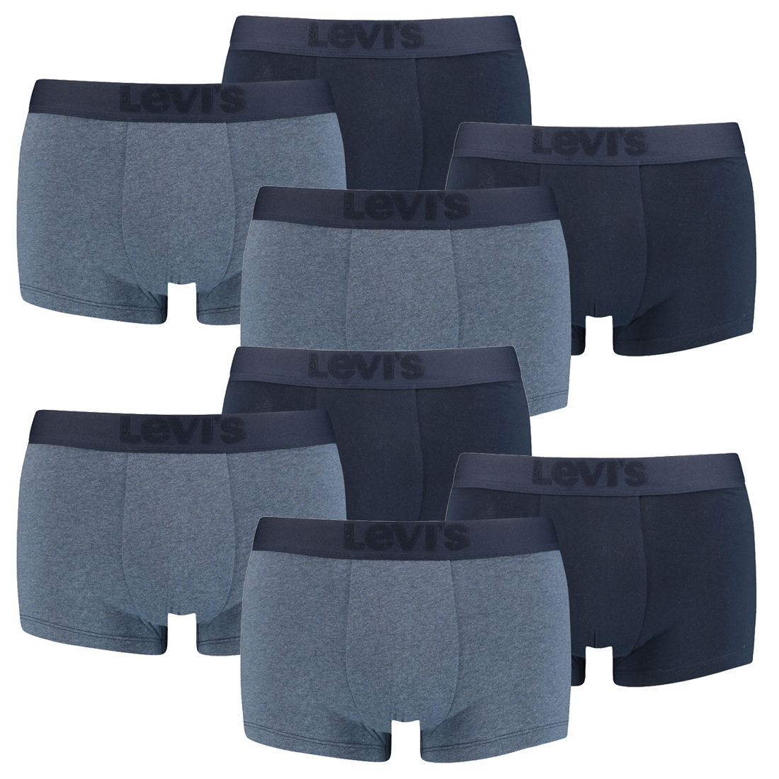 8er Pack Levis Herren Premium Trunk Boxer Shorts Unterhose Pant Unterwäsche