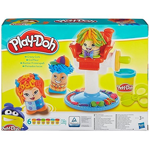 Play-Doh Hasbro B1155EU4 - Bunter Frisierspaß, Knete