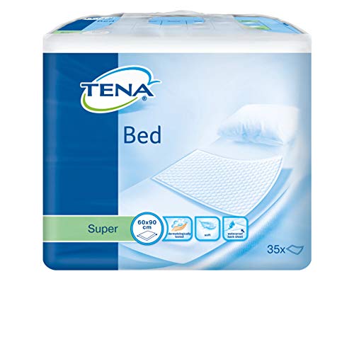 Tena Bed Super 60 x 90 cm – Karton mit 4 Sachets von 35 Unterlagen
