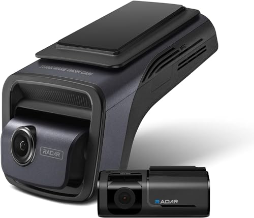 Thinkware U3000 Zweikanal-Dashcam 4K QHD Front- und 2K Rückkamera, 152° Weitwinkel-Armaturenbrett-Kamerarekorder mit G-Sensor, Sony-Sensor, Parkmodus, Nachtsicht, Autokamera