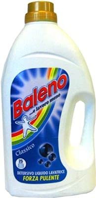 Baleno Set aus 6 Waschmaschinen Lt 1,76 Classico 28 Waschmittel und gewölbt