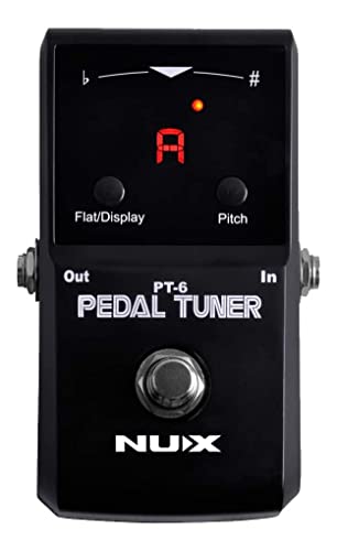 NUX PT-6 Tuner pour pédales de guitare/bas façon d'harmonie chromatique True Bypass