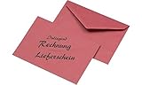 MAILmedia 211072 Briefumschlag C6"Lieferschein/Rechnung", rot