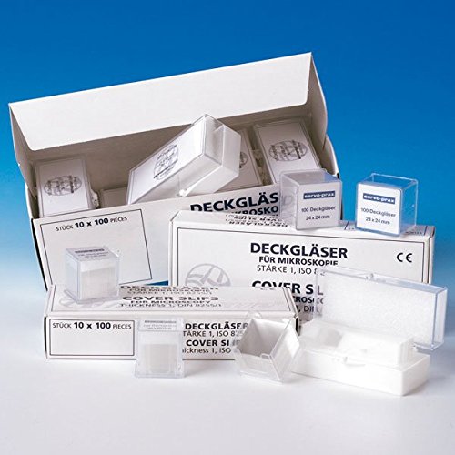 Mediware B4 0103 Deckgläser (1000 er-Pack)