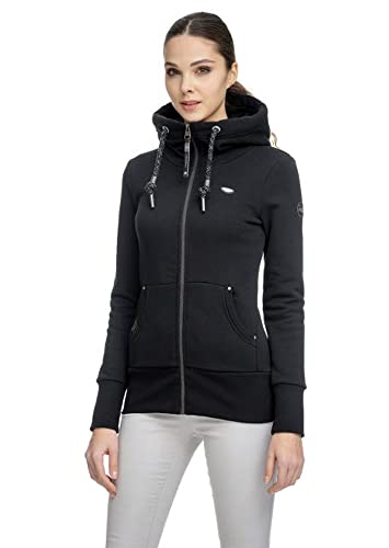 Ragwear Damen Neska Sweatjacke schwarz M