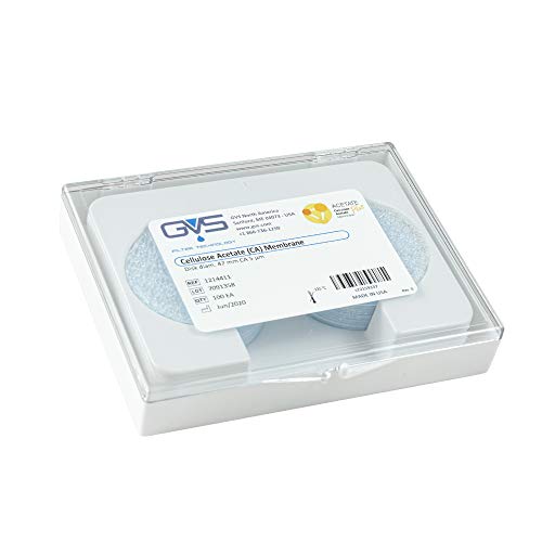 GVS Filter Technology, Filter Disc, CA Membran, 5.0µm, 47mm Durchmesser, 100/pk