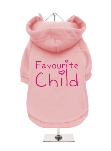 "Favourite Child" UrbanPup Hunde Sweatshirt (Pink/Fuchsia)