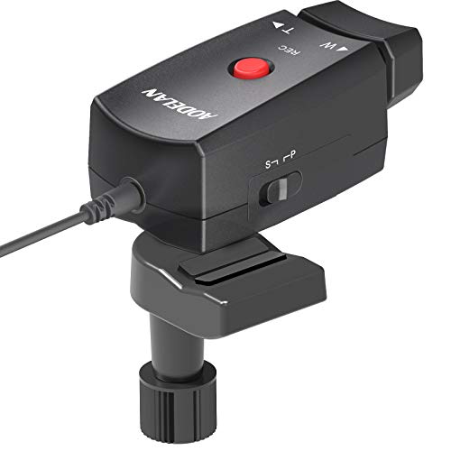 AODELAN Lanc Camcorder Zoom Controller – Videokamera Zoom und Videoaufnahme, Fernbedienung mit 2,5 mm Klinkenkabel für Sony 190P 150P 198P VX2000E Canon Panasonic Kamera