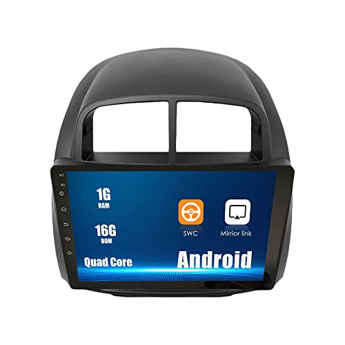 Android 10 Autoradio Autonavigation Stereo Multimedia Player GPS Radio 2.5D Touchscreen fürPerodua MYVI 2005-2009 Daihatsu Sirion 2005-2009