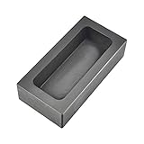 XMRISE Graphite Ingot Tiegel Form Schmelzende Gießform Metallofen Raffination Außengröße Rillen 180x70x50 mm