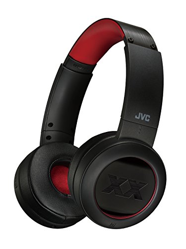 JVC HA-XP50BT-R Xtreme Xplosives Bluetooth Kopfhörer mit NFC und aptX